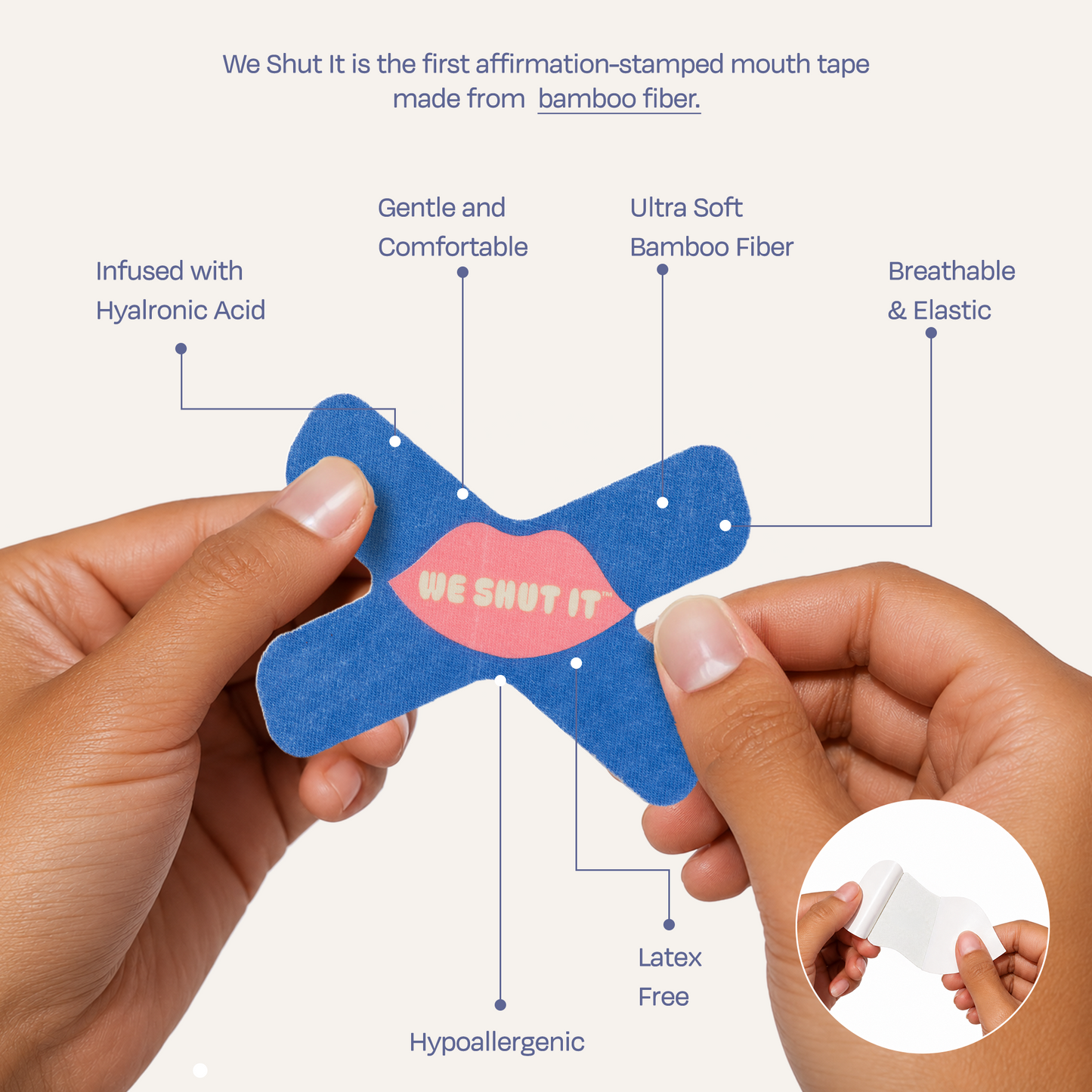 CROSS MOUTH TAPE