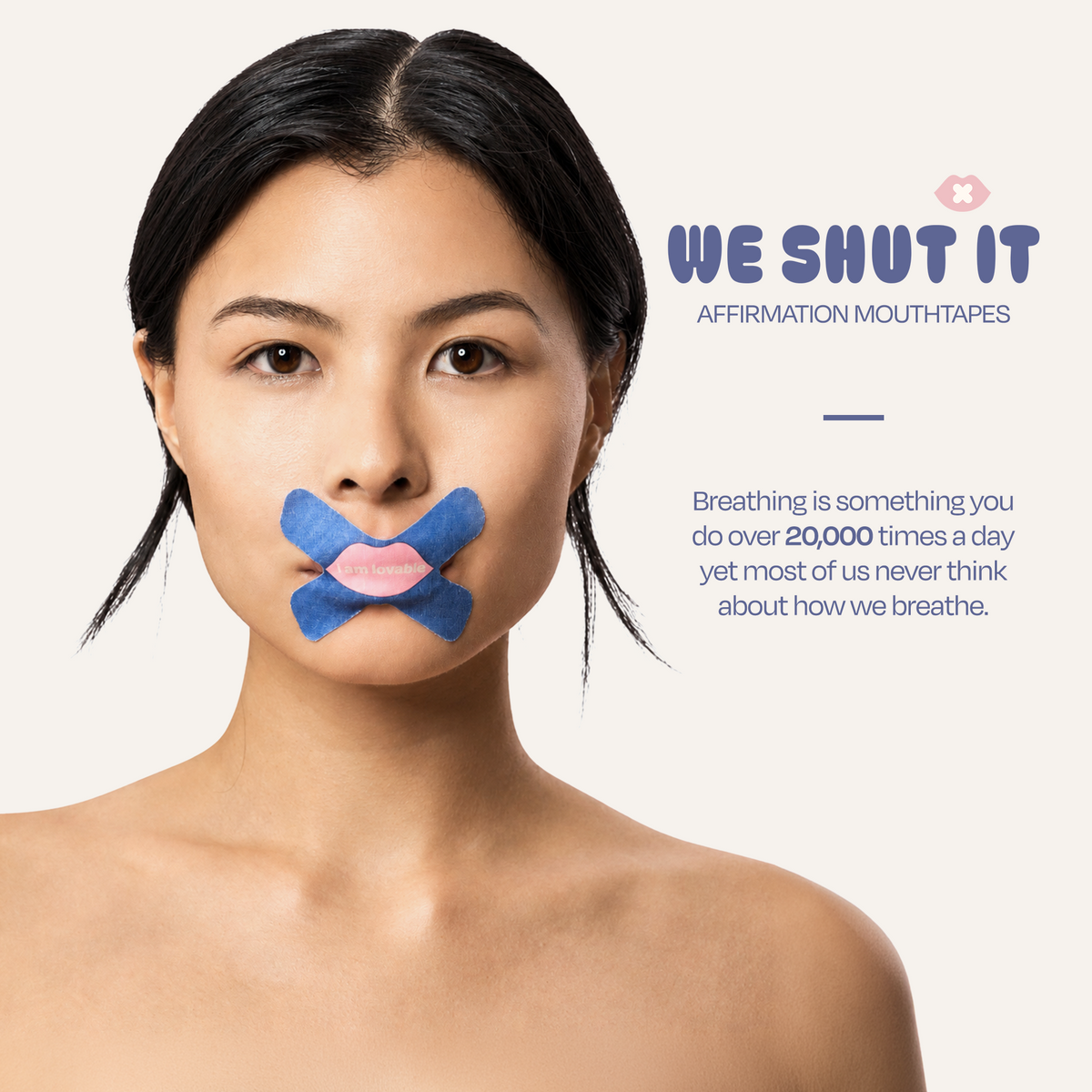 CROSS MOUTH TAPE