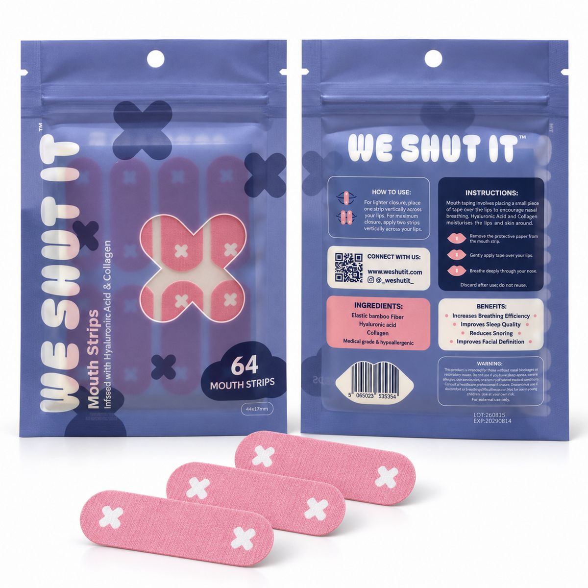 BAMBOO MOUTH STRIPS