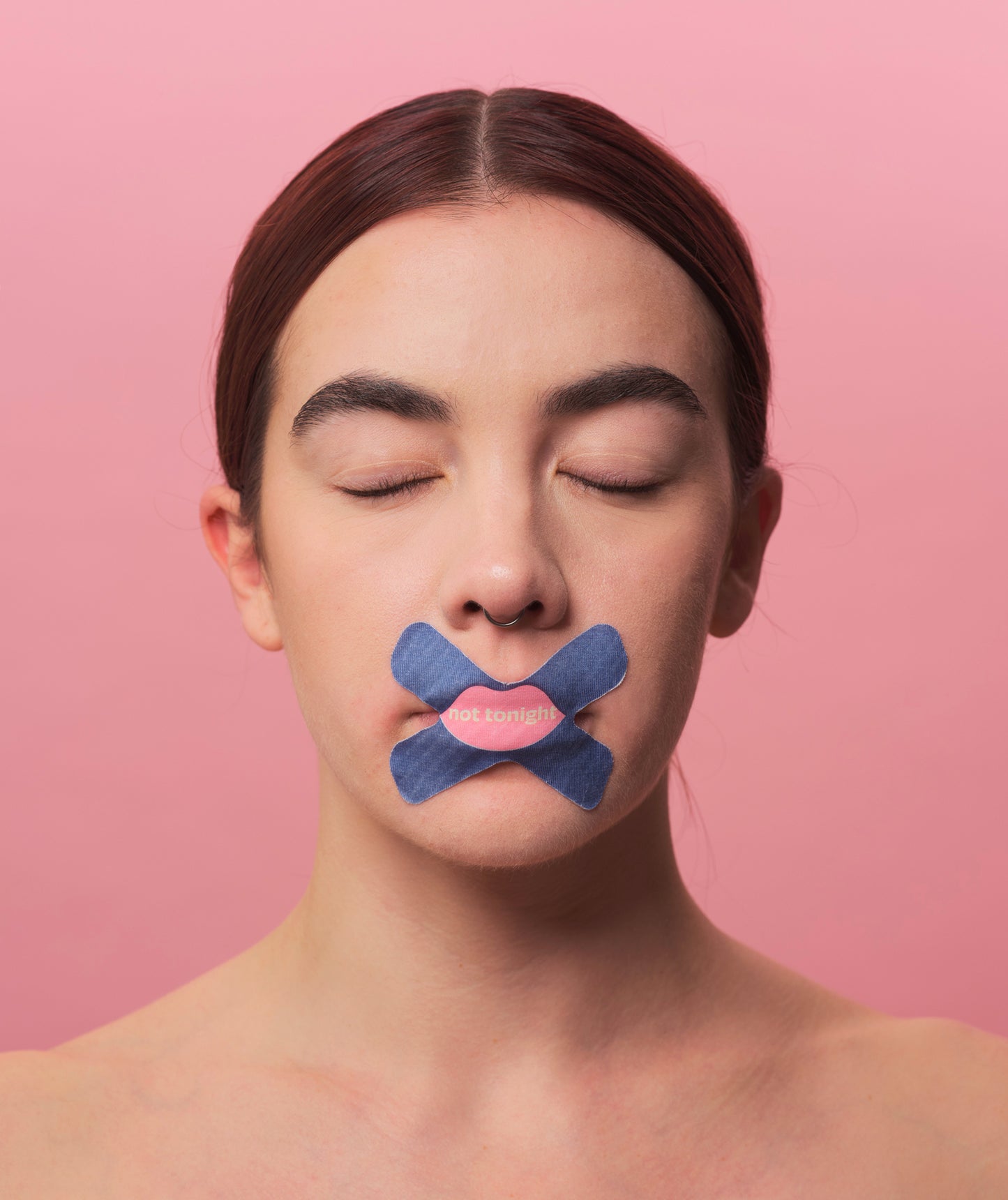 THE CROSS MOUTH TAPE