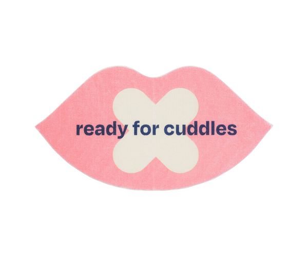 We Shut It mouth tape for better sleep stamped with affirmations. 