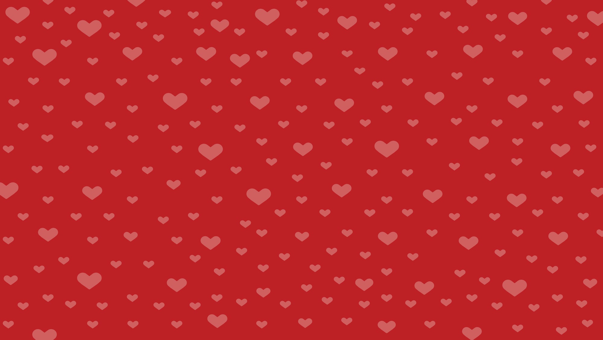 We Shut It mouth tape love collection red background with pink hearts. 