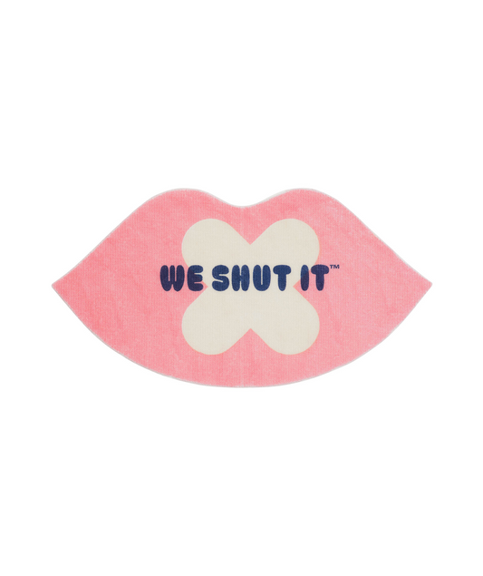 We Shut It mouth tape for better sleep stamped with affirmations. 