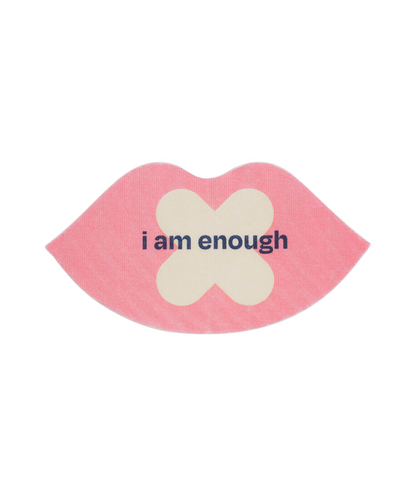 We Shut It mouth tape for better sleep stamped with affirmations. 
