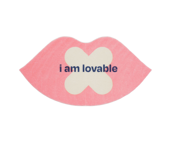 We Shut It mouth tape for better sleep stamped with affirmations. 